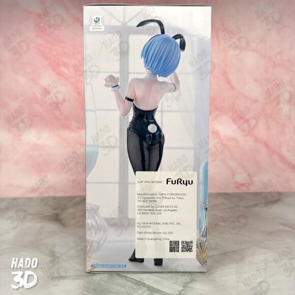 Re:Zero Rem BiCute Bunny Figure Bicolor ver. | FuRyu | Official NIB AUTHENTIC - Picture 4 of 5
